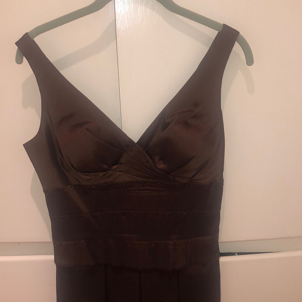 Brown Cocktail Dress